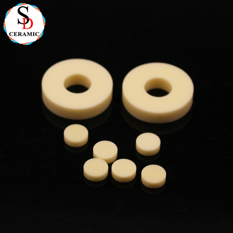 Engineered Ceramic Spacer Washer Alumina Ceramic Gasket Ring For Industrial Parts