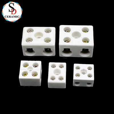 Ceramic Connector Terminal Block For Thermocouple Instrument Parts