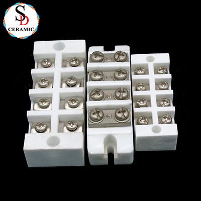 Ceramic Connector Terminal Block For Thermocouple Instrument Parts