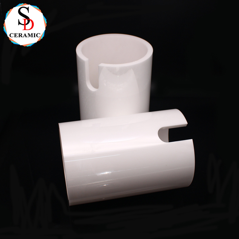 Large Diameter Ceramic Zirconia Pipe Tube for Furnace Heater