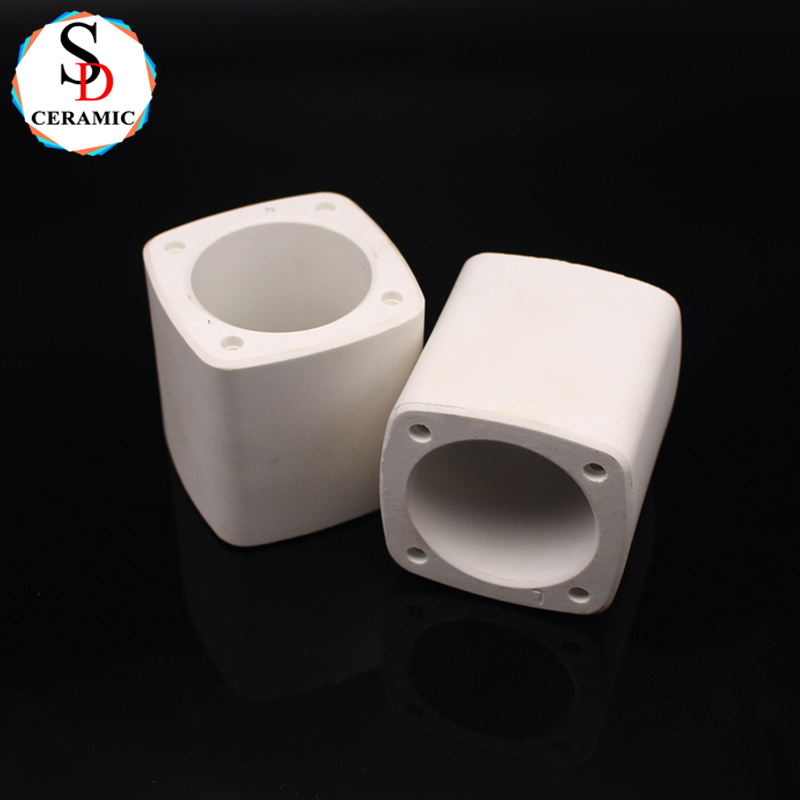 Customized HVDC Fuse Ceramic Steatite Ceramic Tube for Heating element