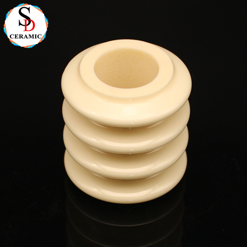 Hot Sale 99 Alumina Sintered Ceramic Tube Spool Shackle Insulator