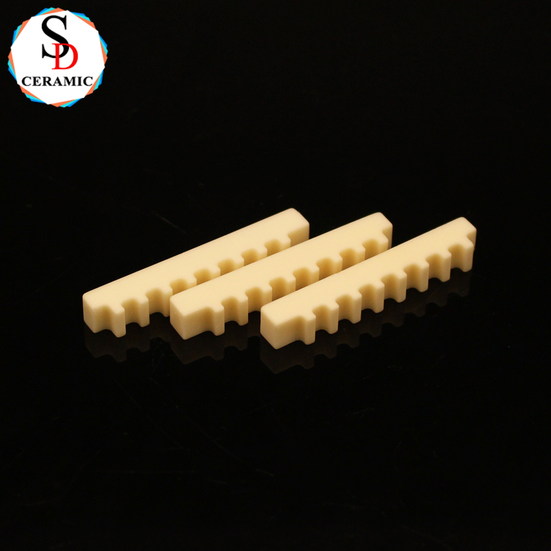 Factory Custom 99 Alumina Ceramic Strip Bar for Industrial Use