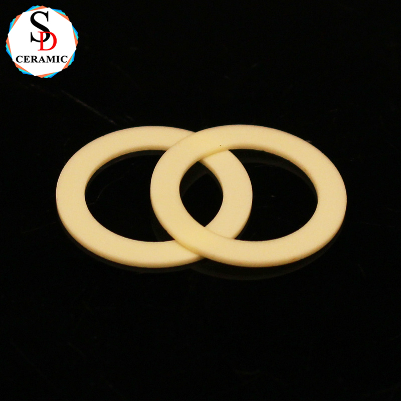 Abrasion Resistance 99 Alumina Spacers Ceramic Structural Parts for Insulation Washer