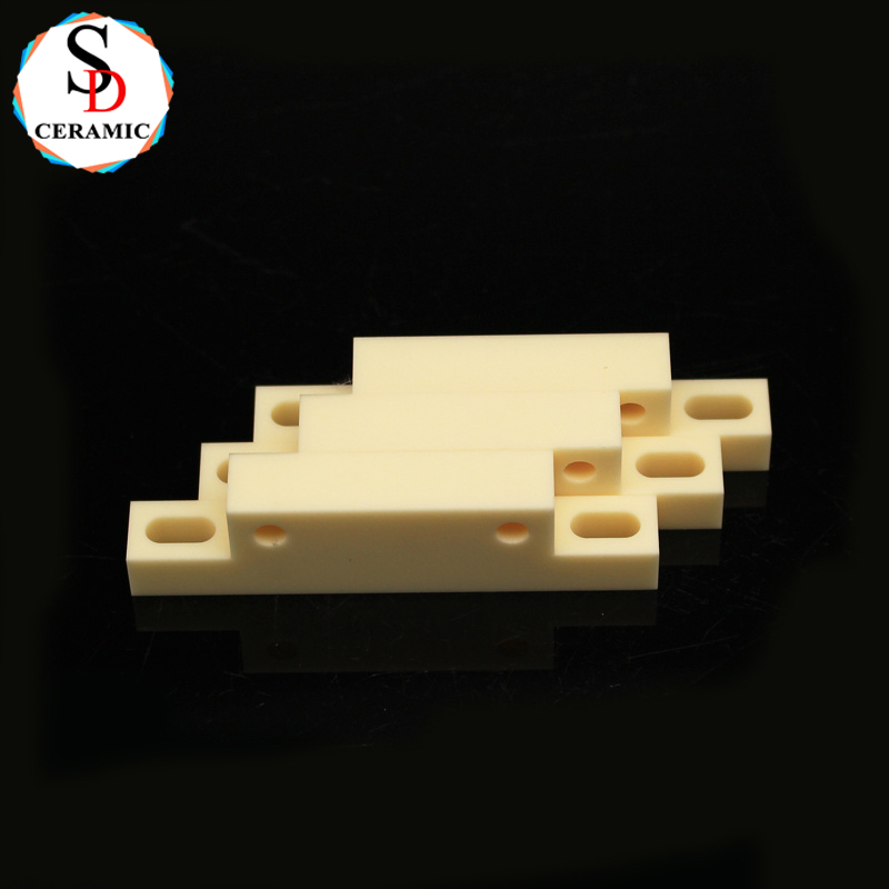 Technical High Temperature Ceramic Component 99 Alumina Block for Equipment