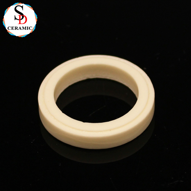 Engineered Ceramic Spacer Washer Alumina Ceramic Gasket Ring For Industrial Parts