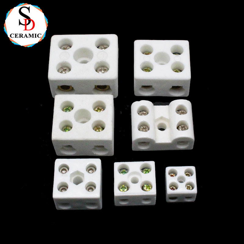 Thermocouple High Frequency Ceramic Terminal Block Connector for Refractory Applications