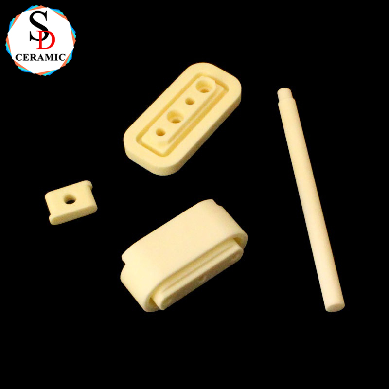 High Thermal Conductivity 99 Alumina Ceramic Structure Parts for Semiconductor Process Equipment