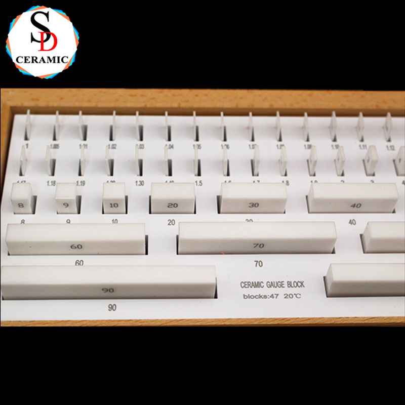 High Precision Measurement Zirconia Ceramic Gauge Block Set for Accurate Testing