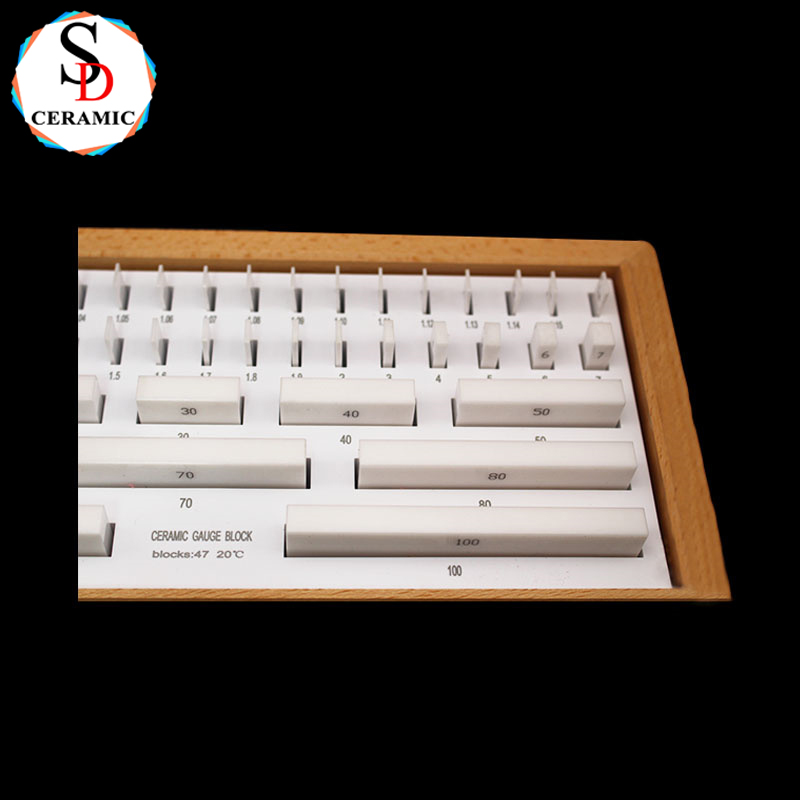 High Precision Measurement Zirconia Ceramic Gauge Block Set for Accurate Testing