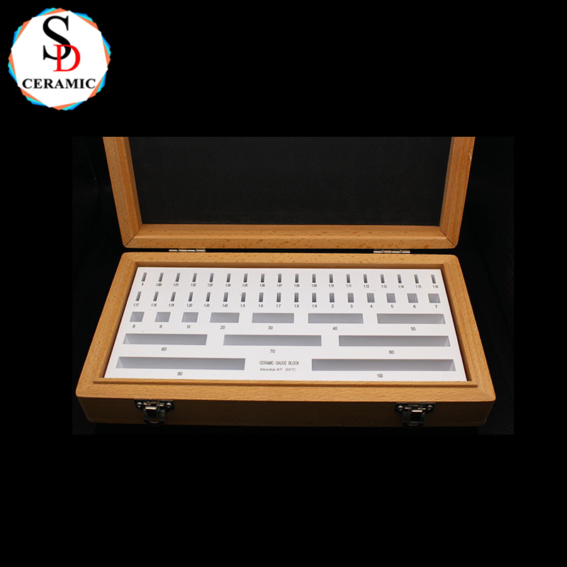 High Precision Measurement Zirconia Ceramic Gauge Block Set for Accurate Testing