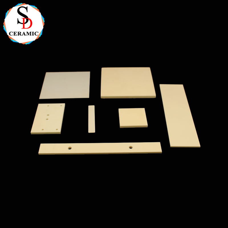 Heat Resistant Ceramic Substrate 99 Alumina Plate Block for Refractory Applications
