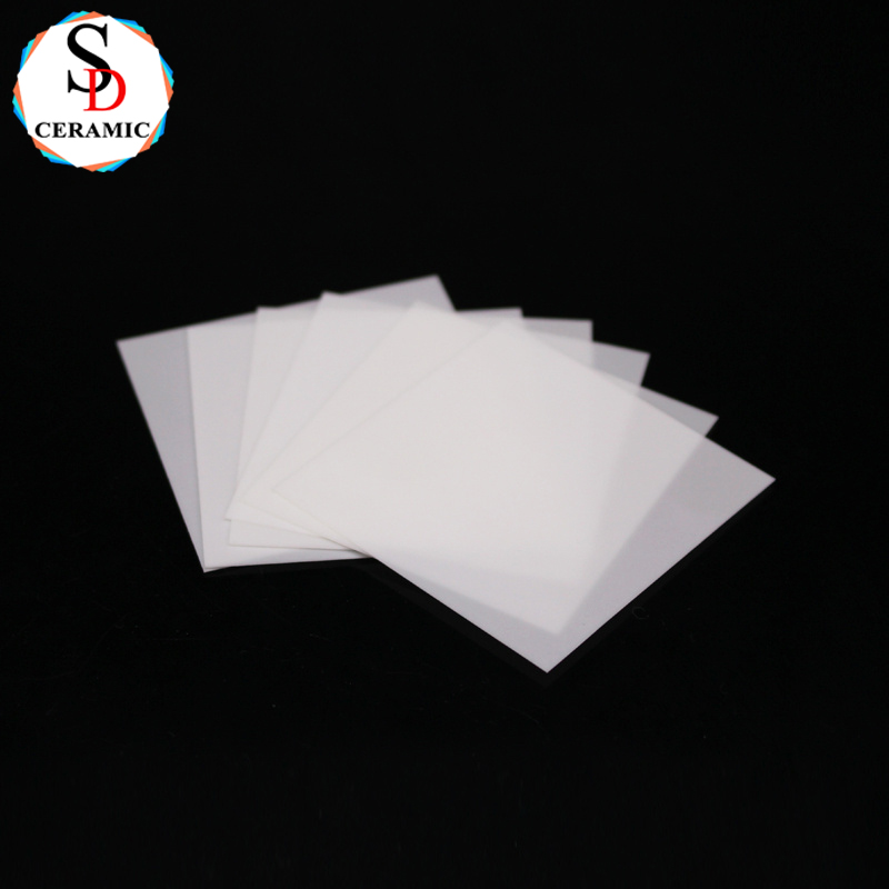 Manufactory ultra Thin Laser Cutting Ceramic Sheet Alumina Substrate for Electron Industry