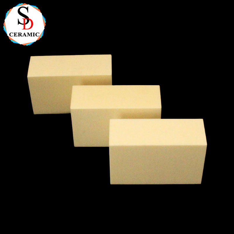 Customized High Alumina Ceramic Block Al2o3 Board for Casting Modelling Cutting