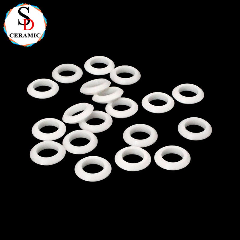 High Temperature Resistant Zirconia Ceramic Washer Zro2 Ring with Any Size