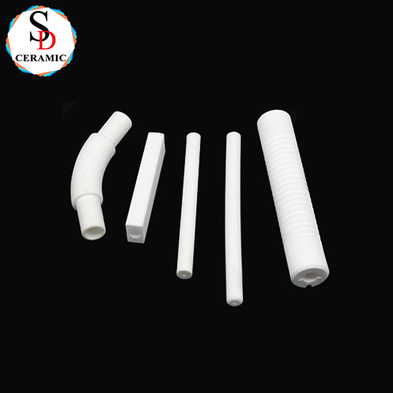 Custmized 95% Alumina Ceramic Insulator Alumina Tube