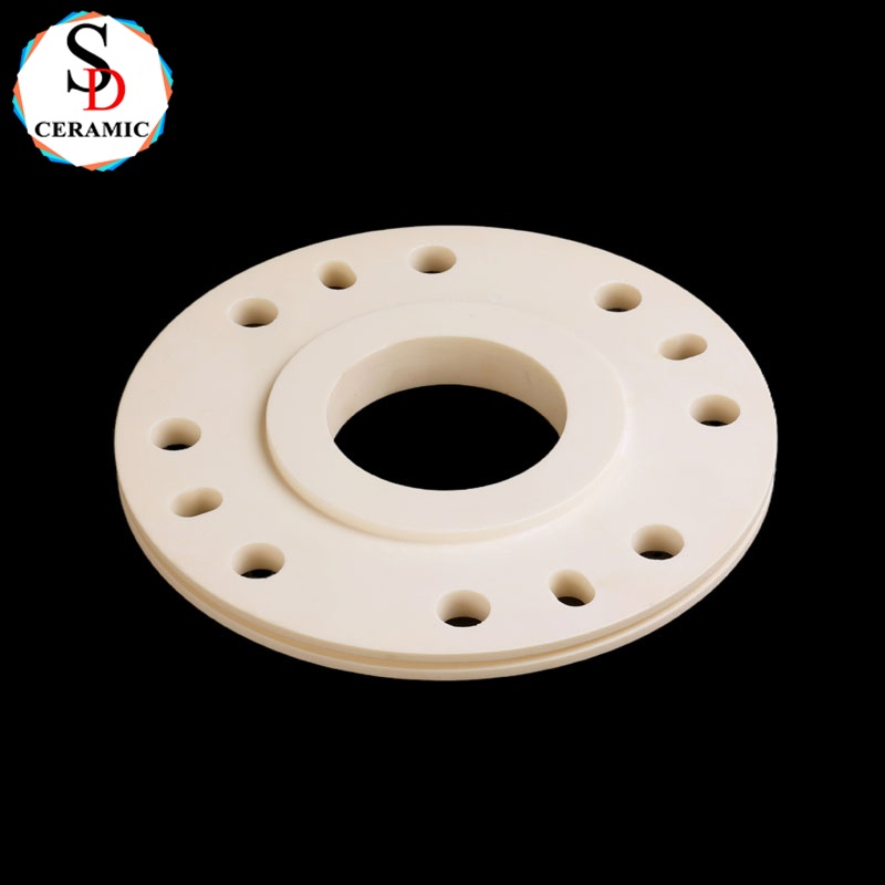 Factory Direct Sale Alumina Plates Non-standard Porous Ceramic Discs with High Quality