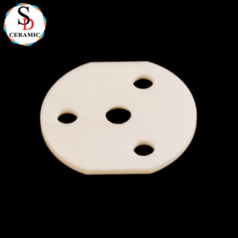 Factory Direct Sale Alumina Plates Non-standard Porous Ceramic Discs with High Quality