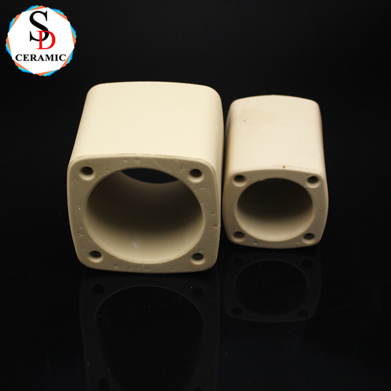 Customized HVDC Fuse Ceramic Steatite Ceramic Tube for Heating element
