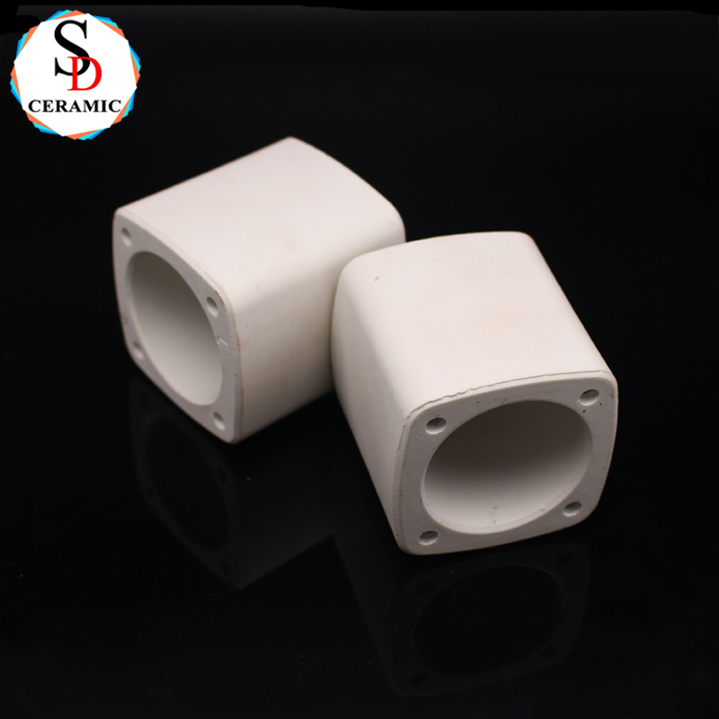 Customized HVDC Fuse Ceramic Steatite Ceramic Tube for Heating element
