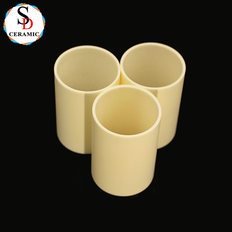 Advanced Thin Wall Ceramic Tube 99 Alumina Ceramic Pipe for Refractory Applications