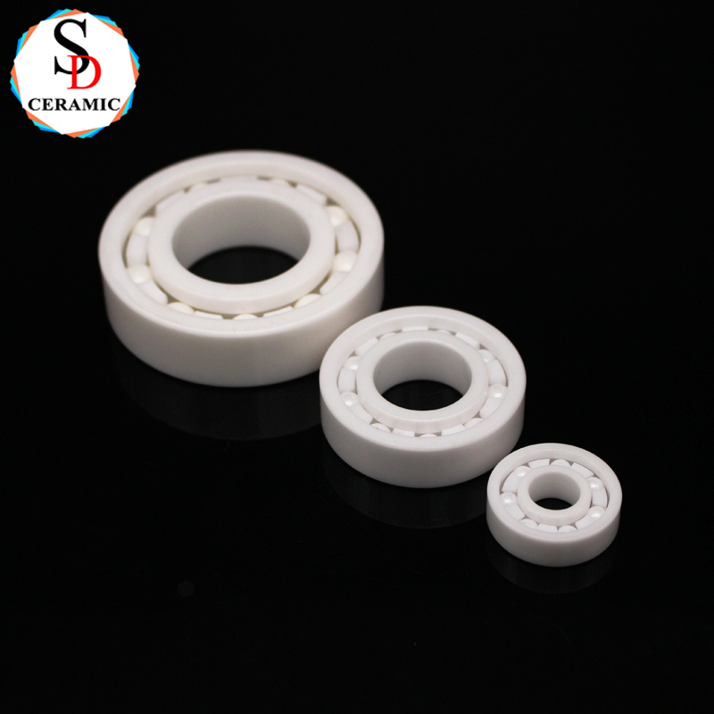 High Quality Deep Groove Zirconia Ceramic Roller Bearing Zro2 Ball Race Ball Bearing