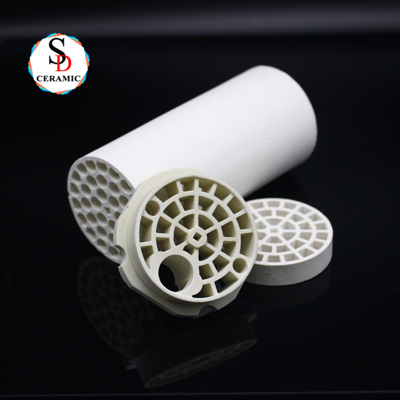 Industrial Ceramic Refractory Corundum Mullite Ceramic Tube