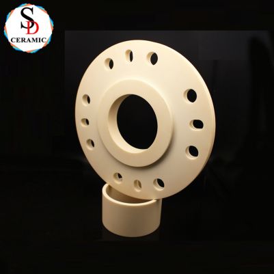 Electronic Industrial 99 Alumina Large Size Ceramic Circular Plate