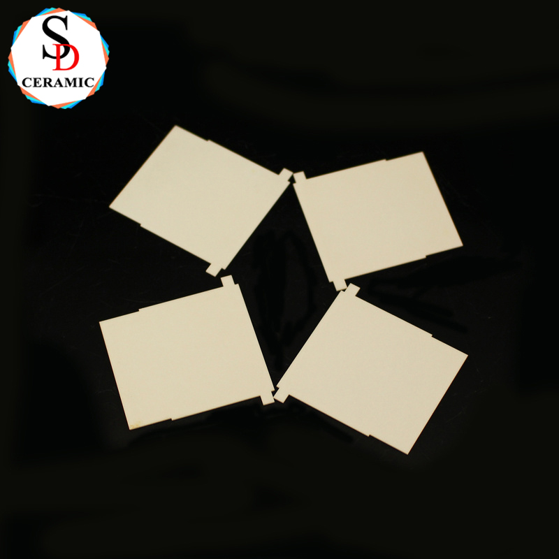 Ceramic Electrical Insulator Customized 99 Alumina Plate