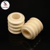 Custom Made 99 Alumina Ceramic Screw Nut Thread Pipe For Electrical Insulation
