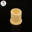 Electrical Insulation 99 Alumina Threaded Ceramic Tube