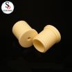 Electrical Insulation 99 Alumina Threaded Ceramic Tube