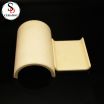 Electrical Insulator 99 Alumina Ceramic Semicylinder Sheet