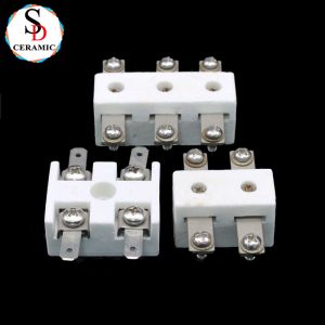 Ceramic Connector Terminal Block For Thermocouple Instrument Parts