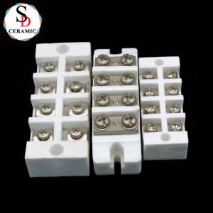 High Temperature Ceramic Terminal Block Steatite Ceramic Connector Application Wire Connection