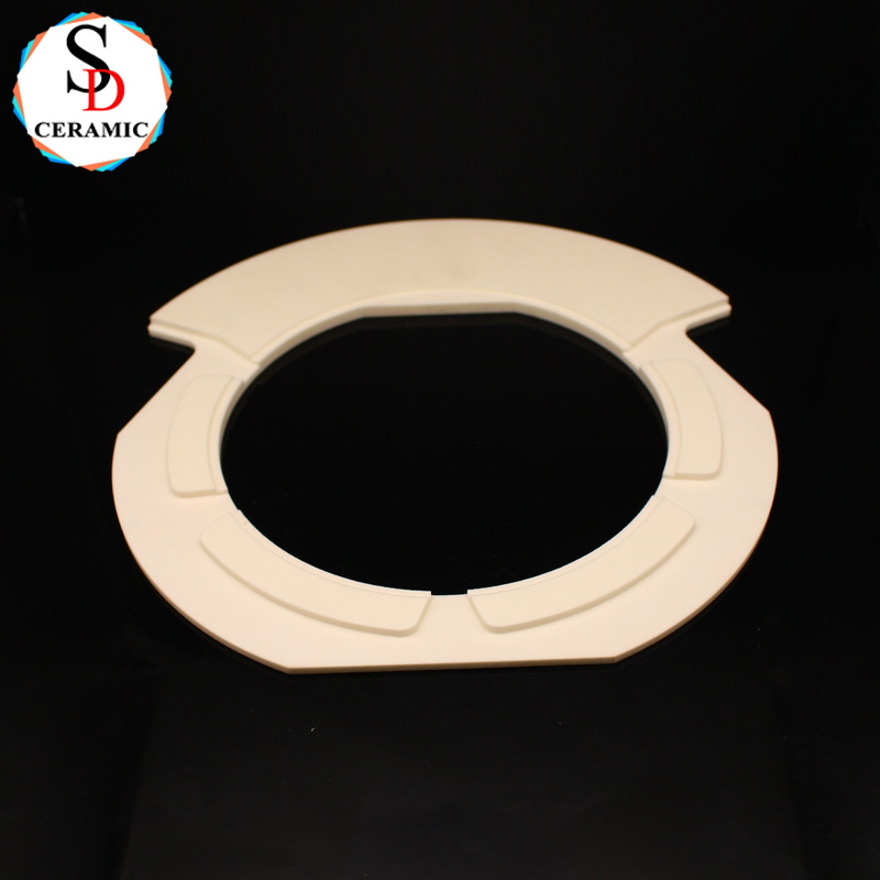 Ceramic Machining Large Size Alumina Ceramic Ring Al2O3 Ceramic Seal Ring