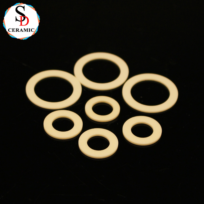 Ceramic Machining Large Size Alumina Ceramic Ring Al2O3 Ceramic Seal Ring