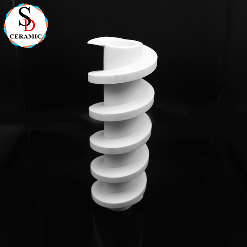 Durable C795 Alumina Tubing Threaded Ceramic Pipe