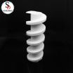 Durable C795 Alumina Tubing Threaded Ceramic Pipe