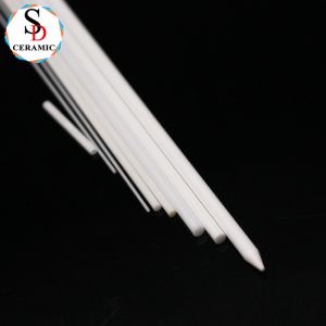High Precision Customized ZTA Ceramic Zirconia Toughened Alumina Ceramic Shaft Rod