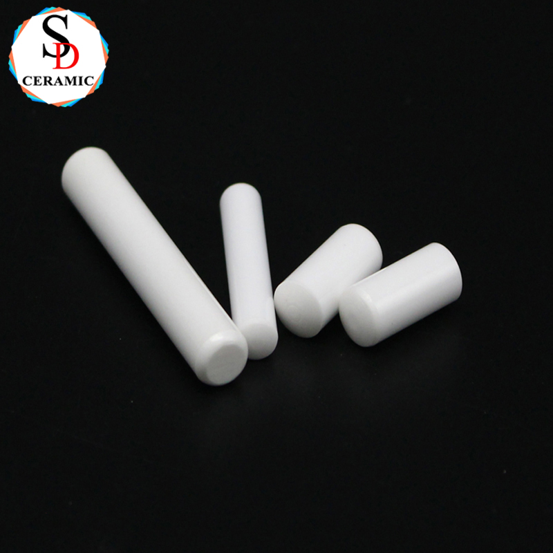 High Precision Customized ZTA Ceramic Zirconia Toughened Alumina Ceramic Shaft Rod