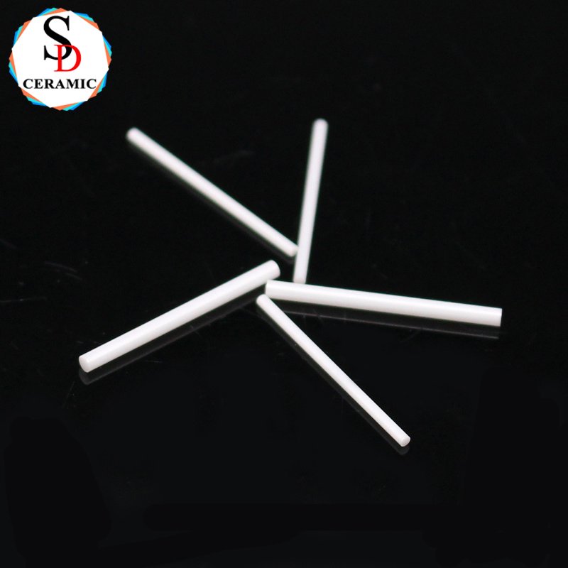 High Precision Customized ZTA Ceramic Zirconia Toughened Alumina Ceramic Shaft Rod
