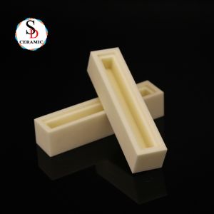 High Purity Corundum Ceramic Crucible Evaporation Alumina Crucible Boat For Furnace