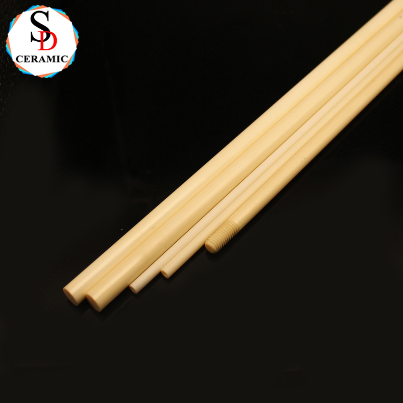 Promotional Good Quality 99 Alumina Ceramic Tubes Pipe Insulated Thermocouple Al2o3 Ceramic Stick