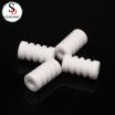 Custom-made Refractory 95 Alumina Ceramic Threaded Rod Nut for Semiconductor