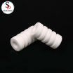 Custom-made Refractory 95 Alumina Ceramic Threaded Rod Nut for Semiconductor