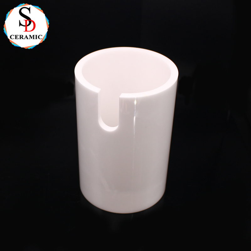 Large Diameter Ceramic Zirconia Pipe Tube for Furnace Heater