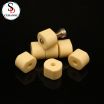 Customized Shape 99 Alumina Screw Nut Al2O3 Ceramic Insulator for Industrial Using