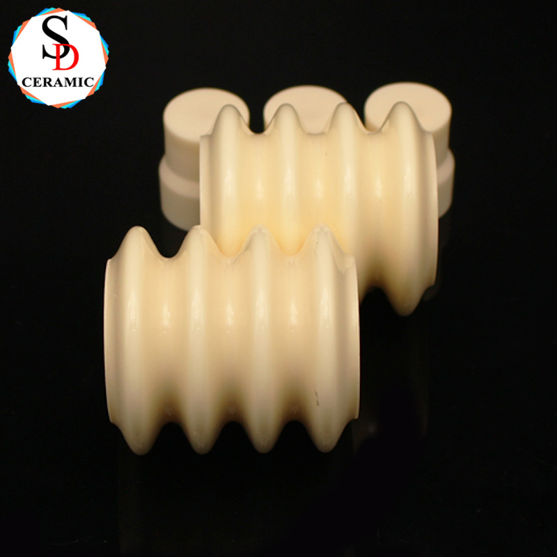 Hot Sale 99 Alumina Sintered Ceramic Tube Spool Shackle Insulator