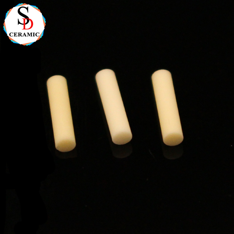 Refractory High Purity Machinable Ceramic Alumina Rods Ceramic Shaft